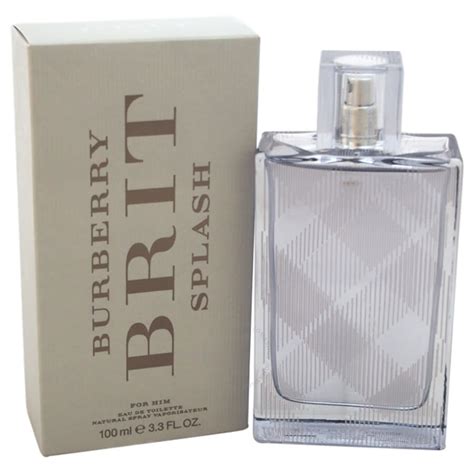 Burberry Brit Splash by Burberry EDT Spray 3.3 oz (100 ml) (m)